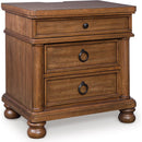  Signature Design by Ashley Rowlenstown PCB824-93 Three Drawer Night Stand IMAGE 1