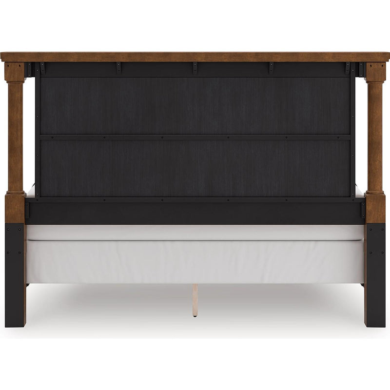  Signature Design by Ashley Rowlenstown PCB824B5 California King Poster Bed IMAGE 5