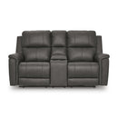  Signature Design by Ashley Bleckley PCU1200018 Power Reclining Loveseat with Console and Adjustable Headrest IMAGE 3
