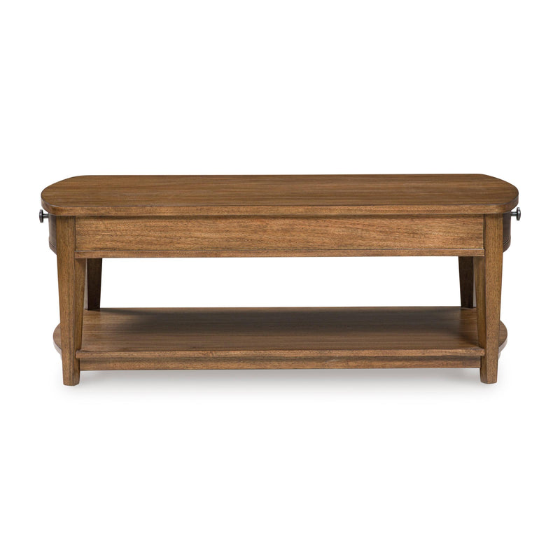 Signature Design by Ashley Burkbyer T513-1 Rectangular Cocktail Table IMAGE 3