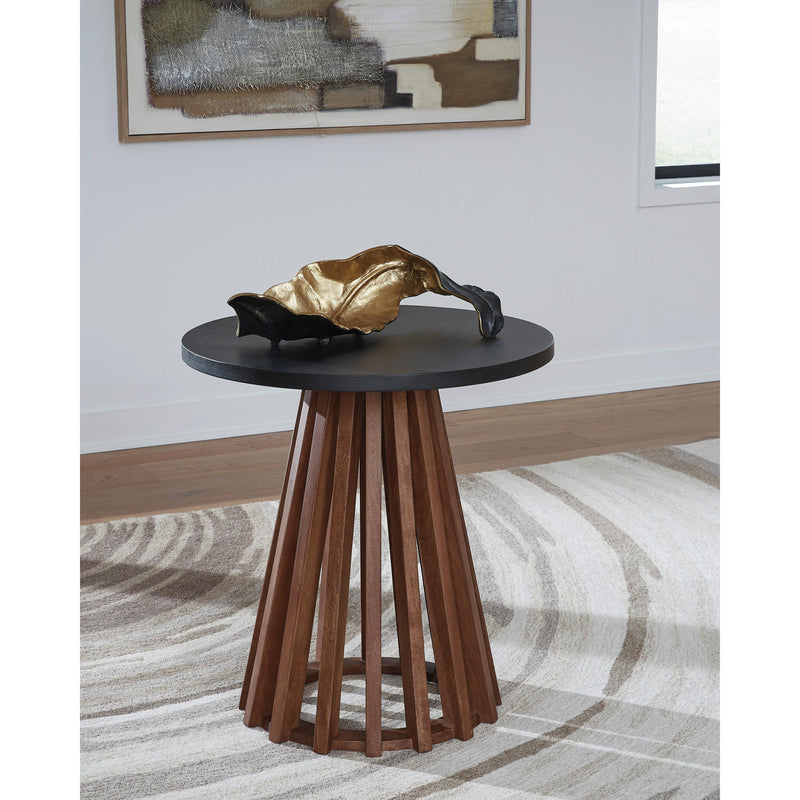 Signature Design by Ashley Kallari T737-6 Round End Table IMAGE 3