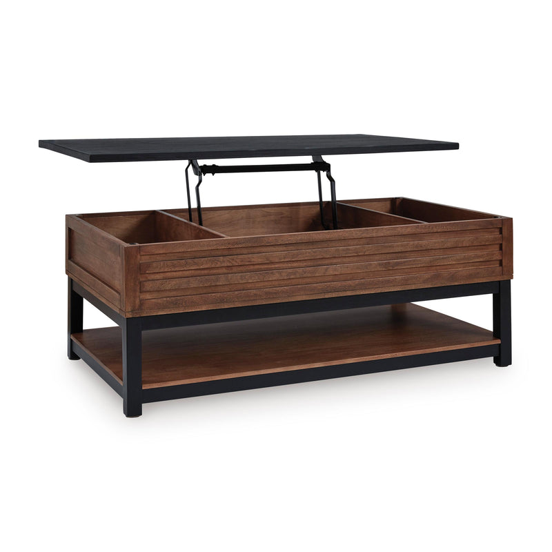 Signature Design by Ashley Kallari T737-9 Lift Top Cocktail Table IMAGE 2