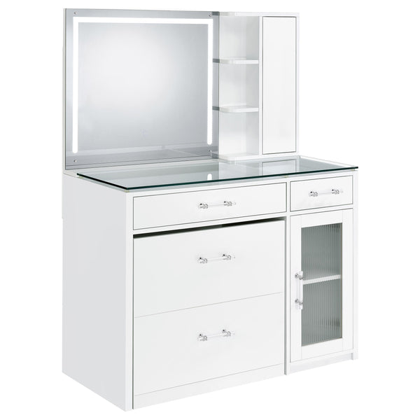 Coaster Furniture Flora 2-Drawer Vanity Set 930218 IMAGE 1
