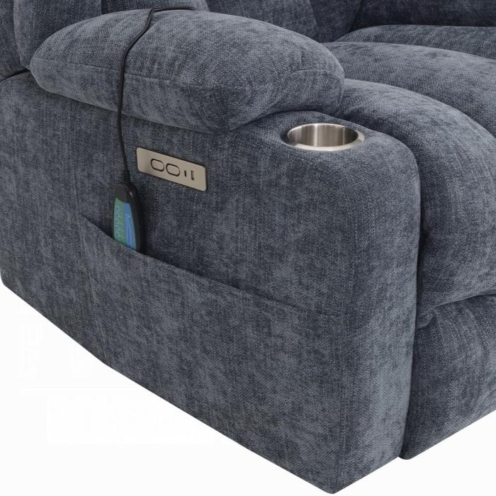 Acme Furniture Omarion Power Fabric Recliner LV02996A IMAGE 10