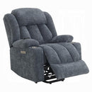 Acme Furniture Omarion Power Fabric Recliner LV02996A IMAGE 6