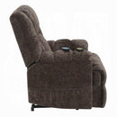 Acme Furniture Pacay Power Fabric Recliner LV02998A IMAGE 4