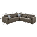 Acme Furniture Sectional Components Stationary LV03151 IMAGE 14