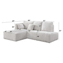Acme Furniture Manya Fabric Sectional LV04260 IMAGE 7