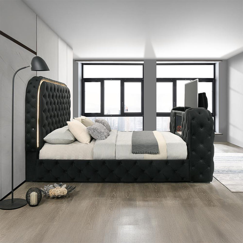 Acme Furniture Kana King Upholstered Panel Bed BD03121EK IMAGE 9