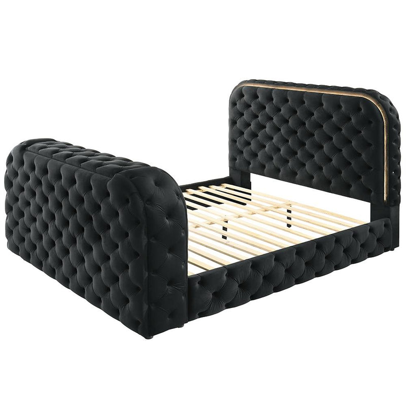 Acme Furniture Kana Queen Upholstered Panel Bed BD03122Q IMAGE 2