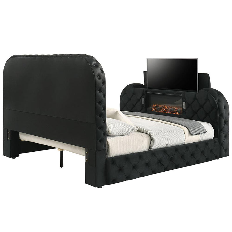 Acme Furniture Kana Queen Upholstered Panel Bed BD03122Q IMAGE 3