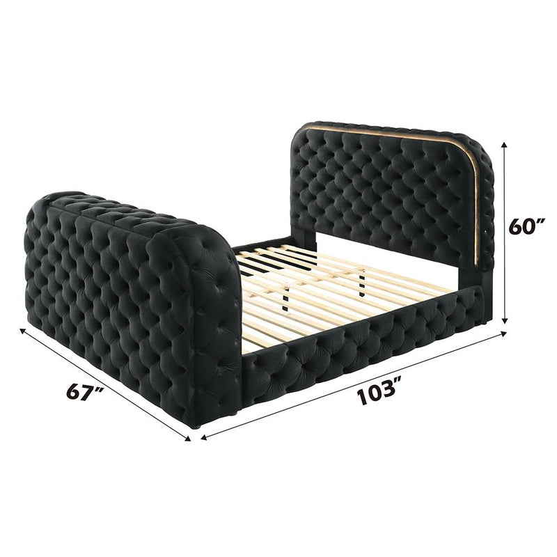 Acme Furniture Kana Queen Upholstered Panel Bed BD03122Q IMAGE 8