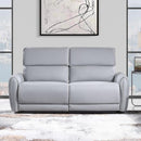 Acme Furniture Jeromie Power Reclining Bonded Leather Sofa LV03335 IMAGE 1