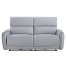 Acme Furniture Jeromie Power Reclining Bonded Leather Sofa LV03335 IMAGE 3