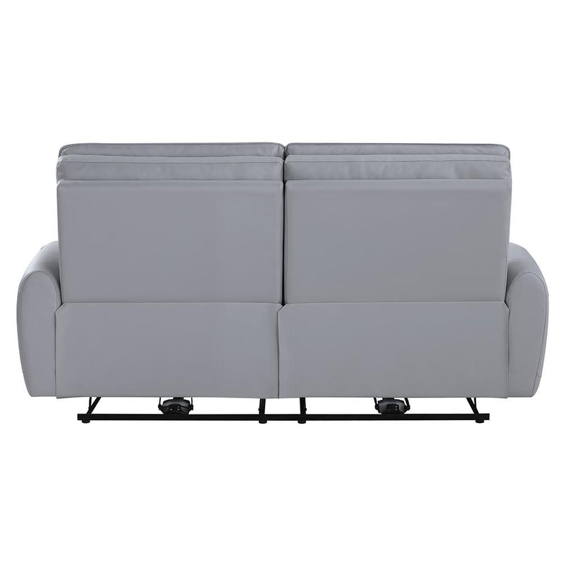 Acme Furniture Jeromie Power Reclining Bonded Leather Sofa LV03335 IMAGE 5