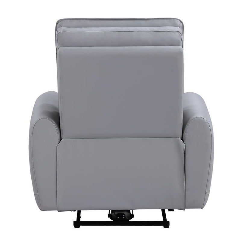 Acme Furniture Jeromie Power Bonded Leather Recliner LV03337 IMAGE 5