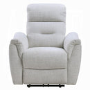 Acme Furniture Eastre Power Fabric Recliner LV03587 IMAGE 3