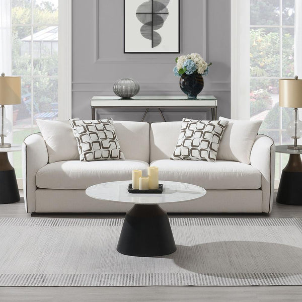 Acme Furniture Yolanda Stationary Fabric Sofa LV03605 IMAGE 1