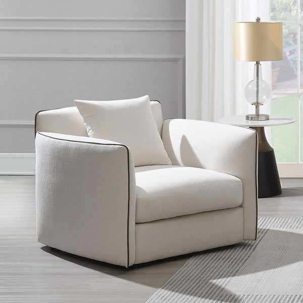 Acme Furniture Yolanda Stationary Fabric Chair LV03607 IMAGE 1
