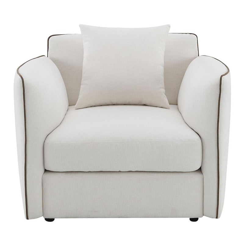 Acme Furniture Yolanda Stationary Fabric Chair LV03607 IMAGE 3