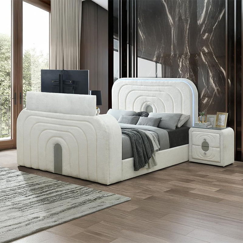 Acme Furniture Shelyn Queen Upholstered Panel Bed BD04752Q IMAGE 9