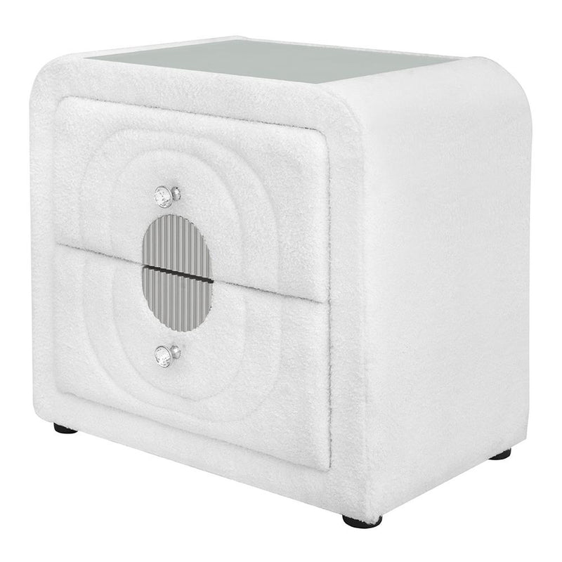 Acme Furniture Shelyn 2-Drawer Nightstand BD04753 IMAGE 2
