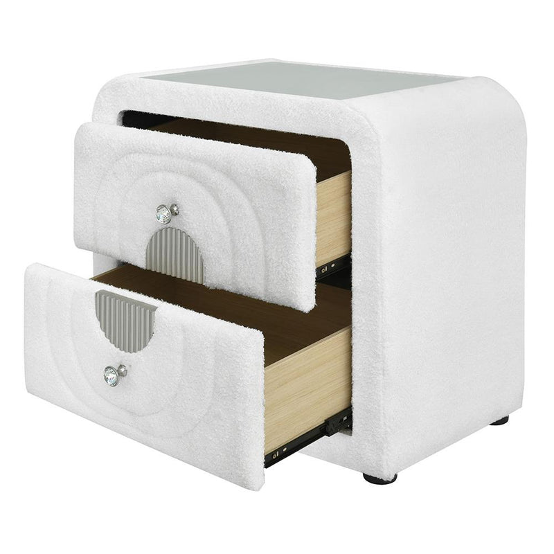 Acme Furniture Shelyn 2-Drawer Nightstand BD04753 IMAGE 6