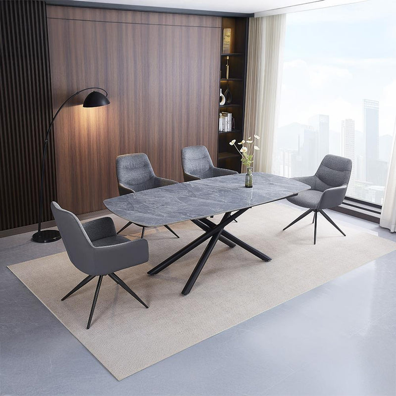 Acme Furniture Hester Dining Table with Ceramic Top DN03685 IMAGE 7