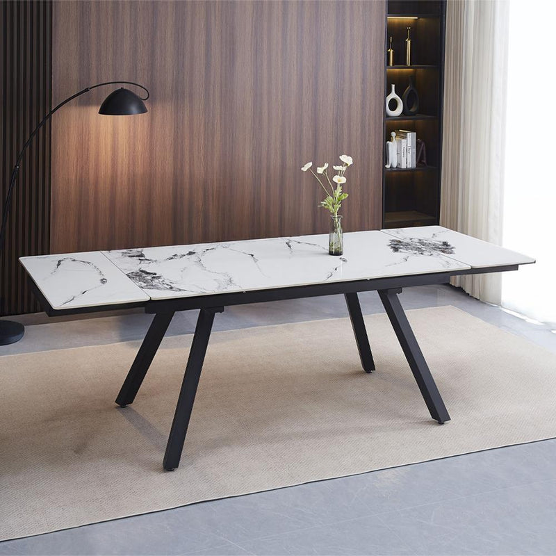Acme Furniture Damita Dining Table with Ceramic Top DN03735 IMAGE 1