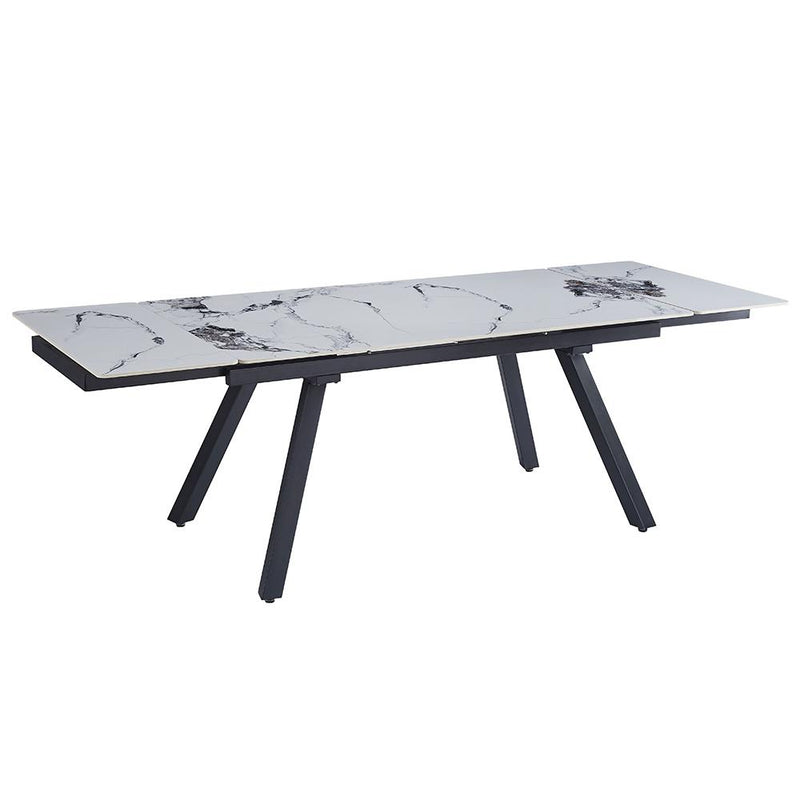 Acme Furniture Damita Dining Table with Ceramic Top DN03735 IMAGE 2
