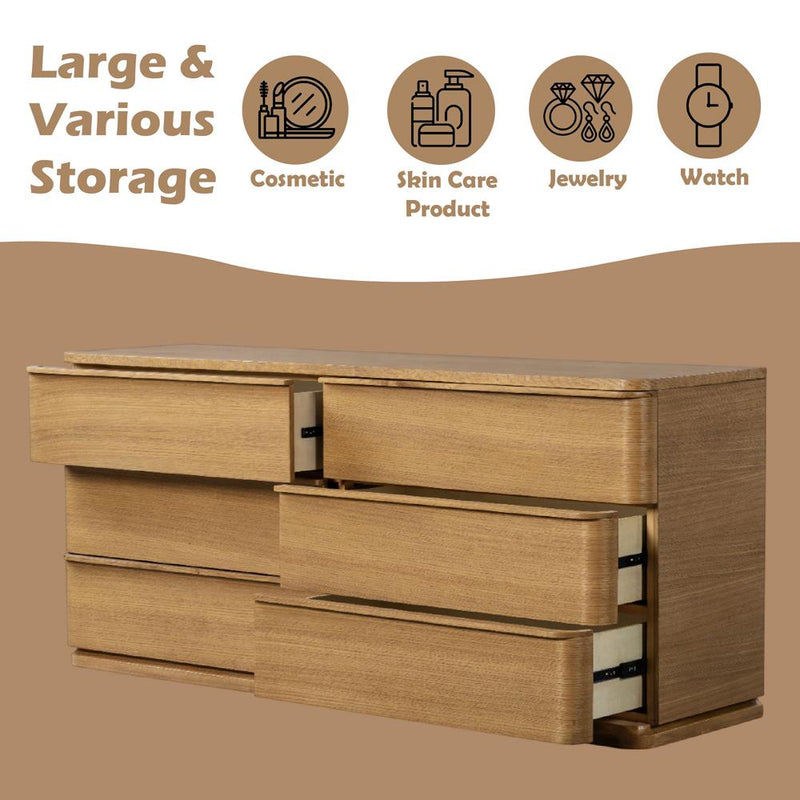 Acme Furniture Zoey 6-Drawer Dresser BD04855 IMAGE 8