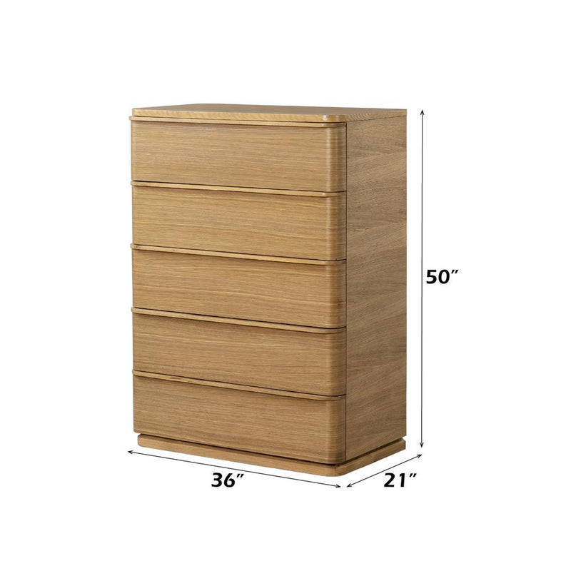 Acme Furniture Zoey 5-Drawer Chest BD04856 IMAGE 6