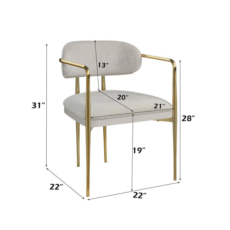 Acme Furniture Zayn Arm Chair DN04206 IMAGE 7
