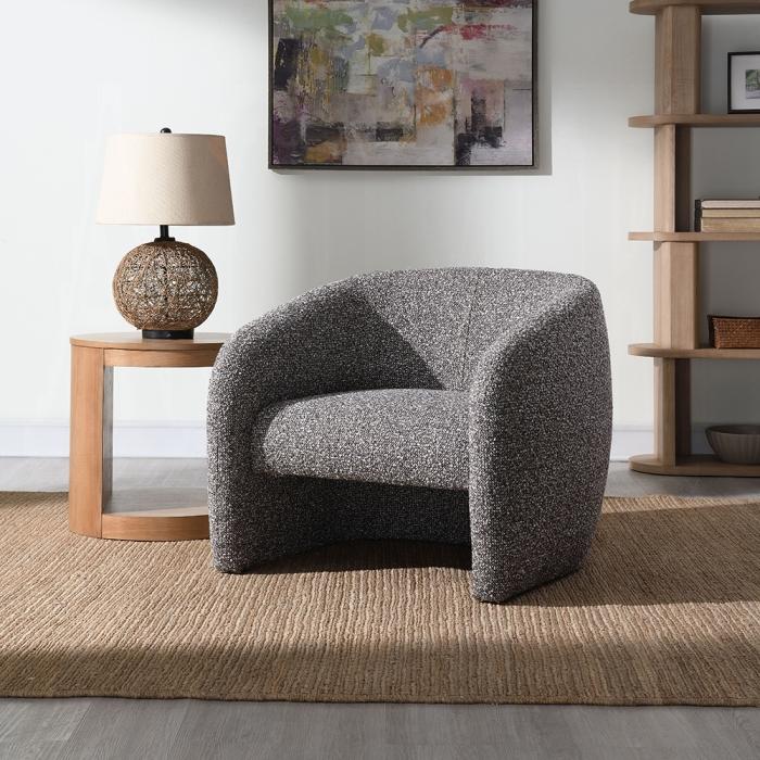 Acme Furniture Livia Stationary Fabric Accent Chair AC03802 IMAGE 2