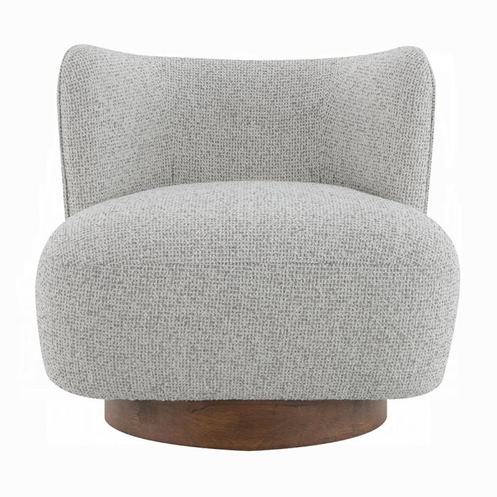 Acme Furniture Lisa Stationary Fabric Accent Chair AC03803 IMAGE 3