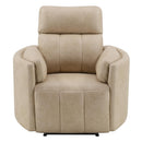 Acme Furniture Elison Swivel Glider Fabric Recliner LV05402 IMAGE 3