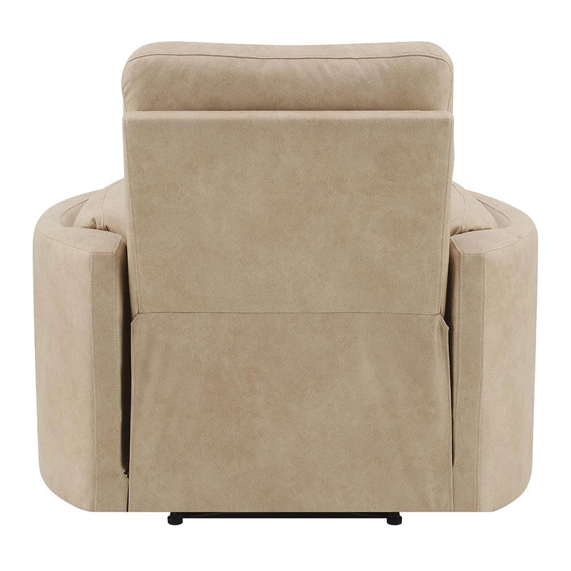 Acme Furniture Elison Swivel Glider Fabric Recliner LV05402 IMAGE 6