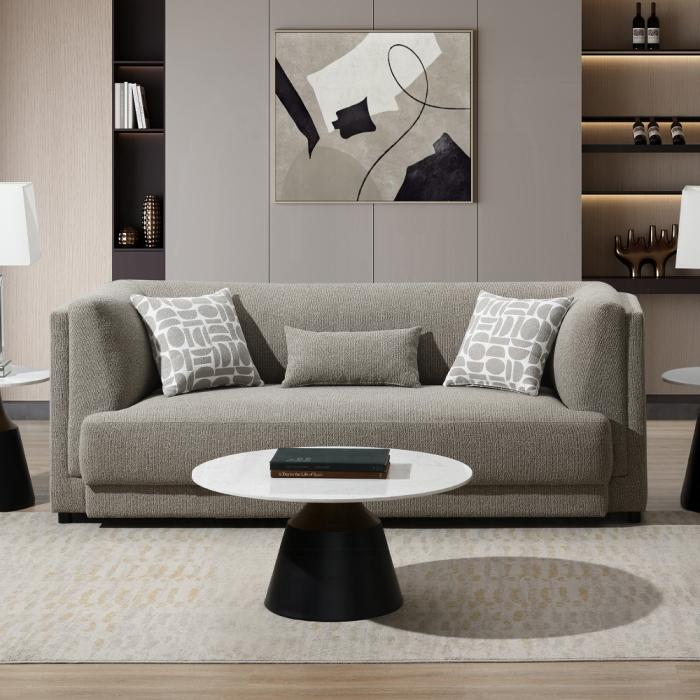 Acme Furniture Glenda Stationary Fabric Sofa LV05380 IMAGE 2