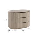 Acme Furniture Leanna 3-Drawer Nightstand BD05433 IMAGE 10
