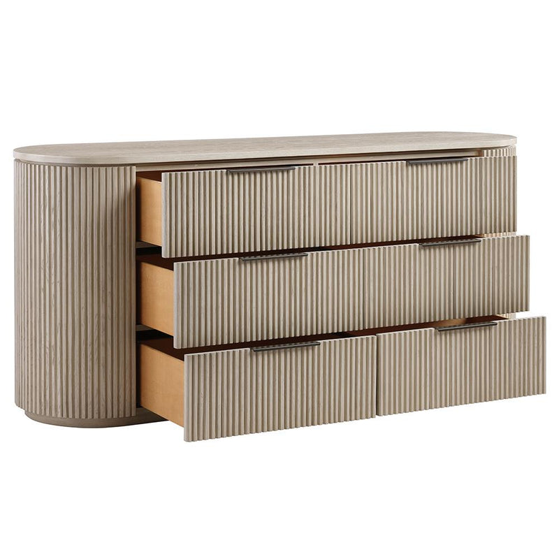 Acme Furniture Leanna 6-Drawer Dresser BD05435 IMAGE 4