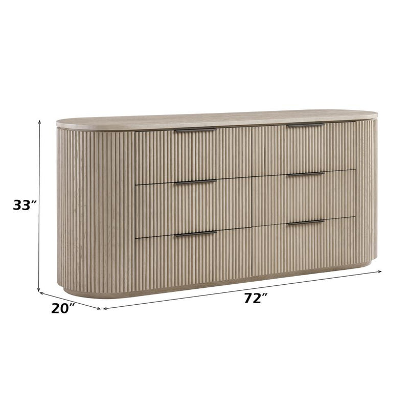 Acme Furniture Leanna 6-Drawer Dresser BD05435 IMAGE 7