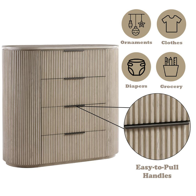 Acme Furniture Leanna 4-Drawer Chest BD05436 IMAGE 7