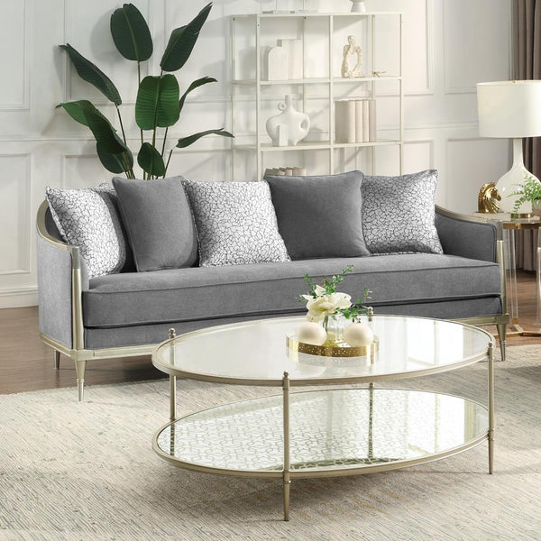 Acme Furniture Fernando Stationary Fabric Sofa LV04820 IMAGE 1