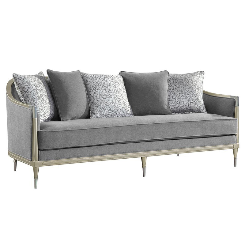 Acme Furniture Fernando Stationary Fabric Sofa LV04820 IMAGE 2