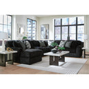  Signature Design by Ashley Midnight-Madness 98103S23 6 pc Sectional with Chaise IMAGE 3