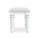  Signature Design by Ashley Kozlani PCB1819-01 Vanity Upholstered Stool IMAGE 2