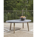  Signature Design by Ashley Harmony Headlands PCP428-701 Oval Cocktail Table IMAGE 3