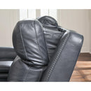  Signature Design by Ashley Next Move Power Reclining Leather Match Loveseat with Console PCU1210018 IMAGE 4