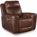  Signature Design by Ashley Next Move Power Leather Match Recliner PCU1210213 IMAGE 1