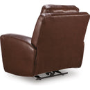  Signature Design by Ashley Next Move Power Leather Match Recliner PCU1210213 IMAGE 5